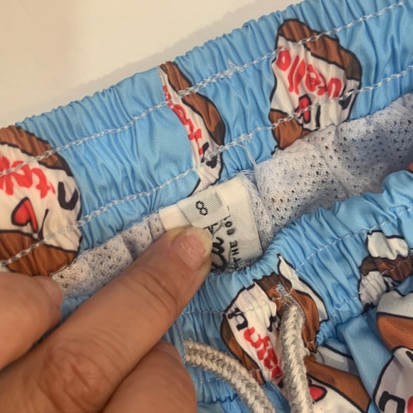 Boys Sz. 8 Lola & The Boys - “ I ❤️ Nutella” Swim Trunks - Picture 2 of 3
